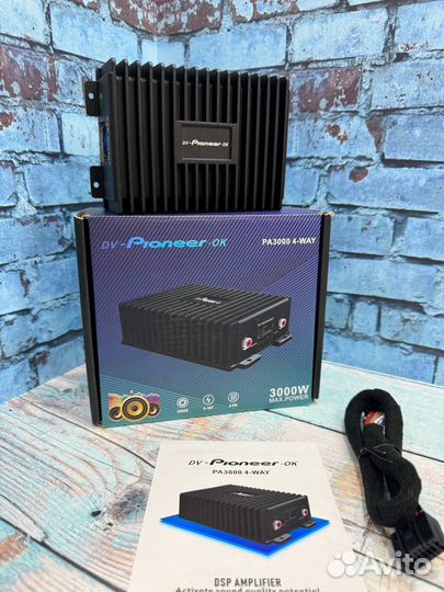 Усилитель для андроид магнитолы 4x90w Pioneer DSP