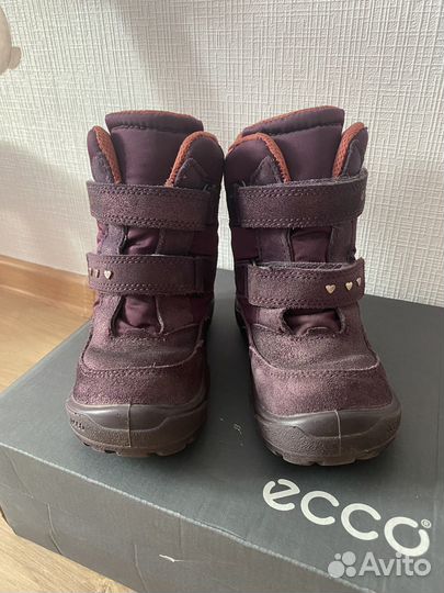 Демисезонные сапоги ecco 25