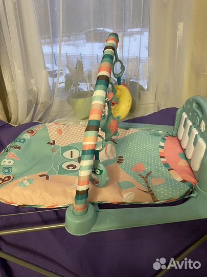 Игровой коврик с пианино