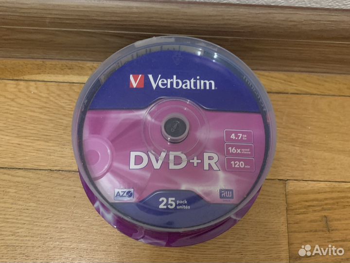 Диски dvd + r