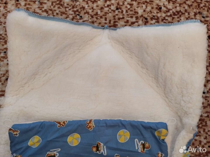 Зимний конверт в коляску