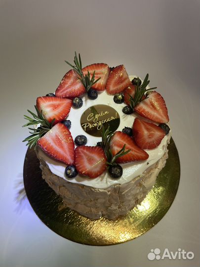 Меренговый рулет