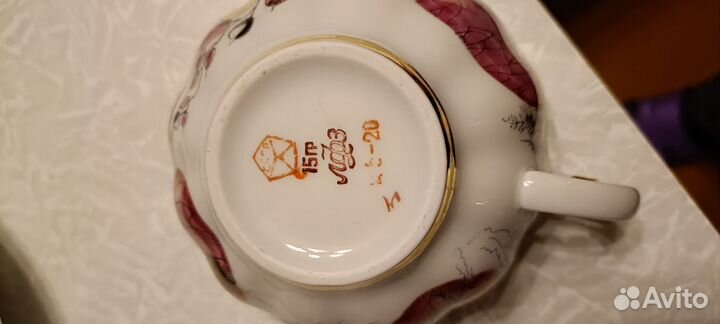 Чайные пары фарфор