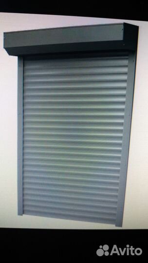 Ворота рольставни бу