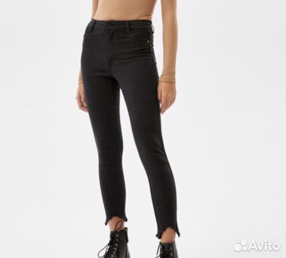 Джинсы bershka черные