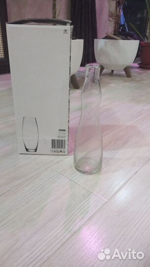 Ваза для цветов стекло