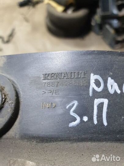 Накладка крыла задняя Renault Duster H4M 2016