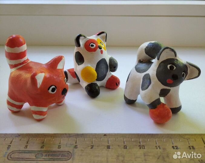 Игрушки из глины 