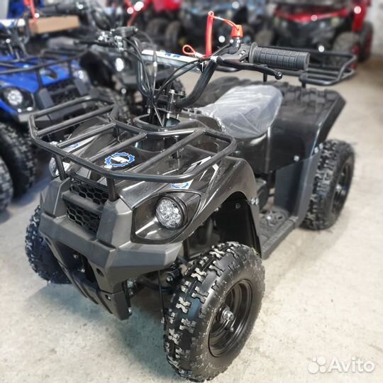 Квадроцикл ATV 49cc / 2Т (Ручной стартер) Чёрный