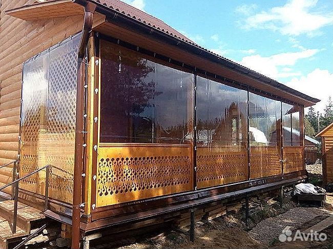 Мягкие стекла окна / разные виды креплений