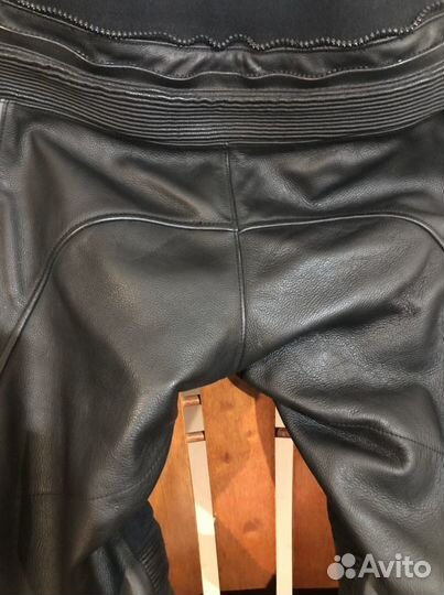 Мотоштаны кожаные