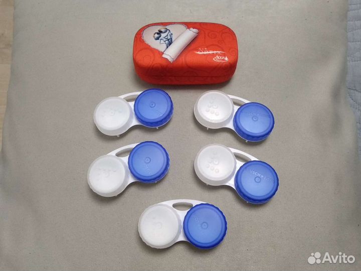 Контейнеры для линз и кейс для хранения новые