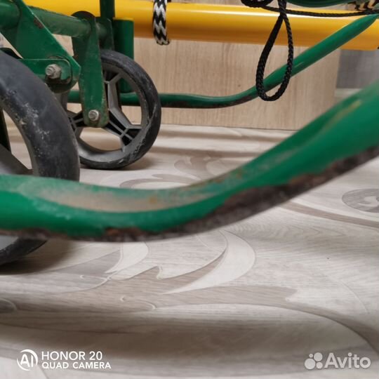 Санки на колесах