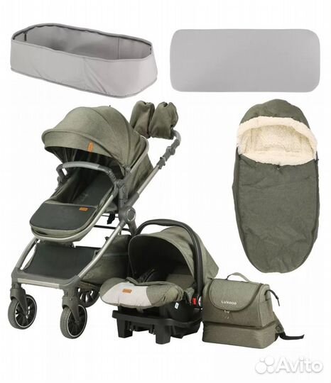 Коляска-трансформер Luxmom v8 3в1