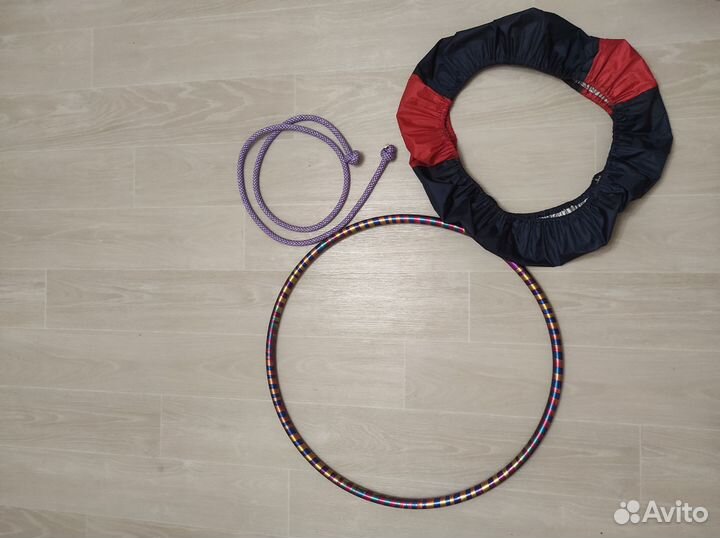 Обруч скакалка для гимнастики