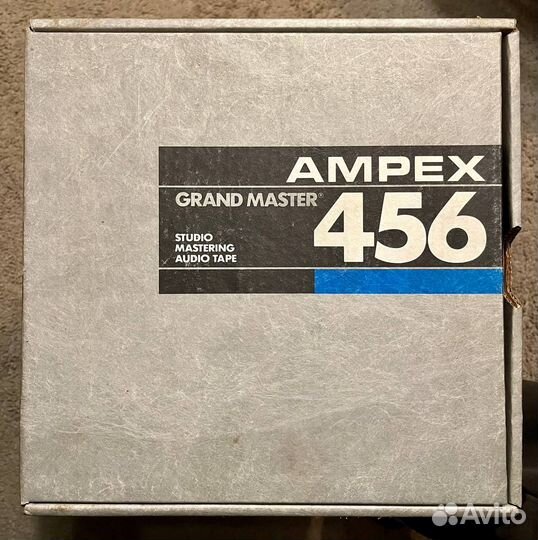 Плёнка Ampex 456, ширина 1 дюйм
