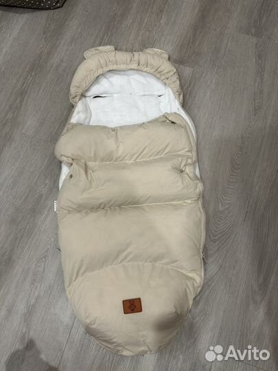 Конверт в коляску зимний