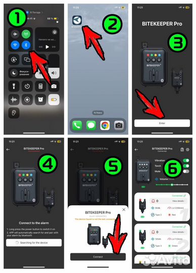 Набор сигнализаторов Rippton BiteKeeper Pro 3+1