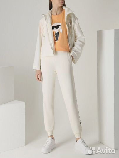 Футболка хлопковая Karl Ikonik 2.0 Karl Lagerfeld