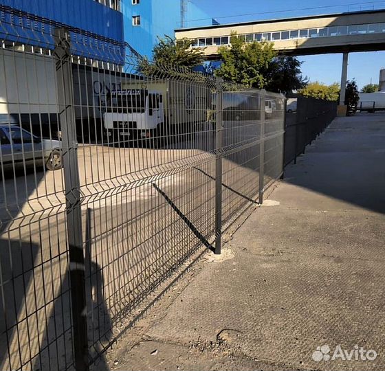 Забор из 3д сетки