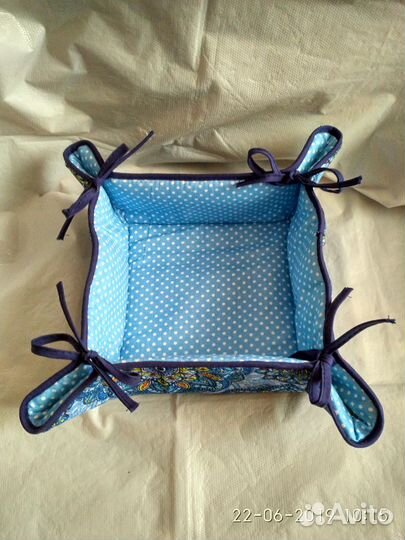 Хлебница экологическая тканевая