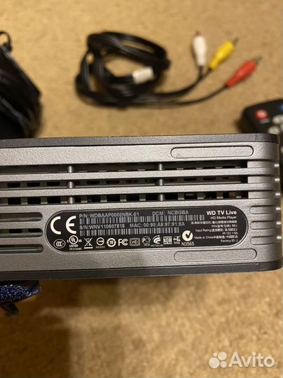 Медиаплеер WD Western Digital TV live