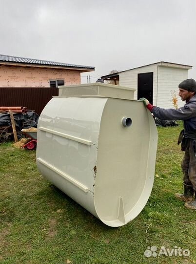 Септик под ключ. Бесплатный выезд