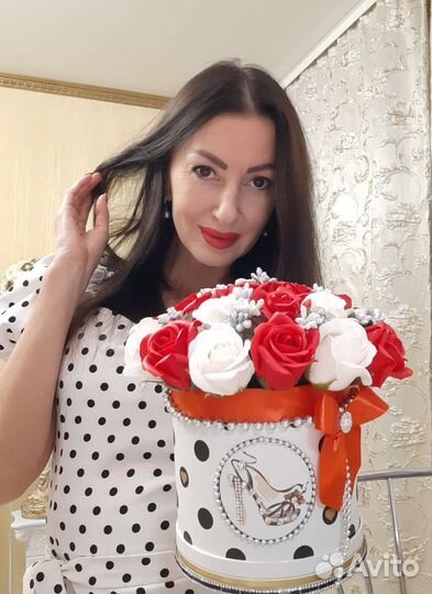 Букеты из мыльных цветов