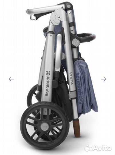 Коляска uppababy vista прогулочный блок