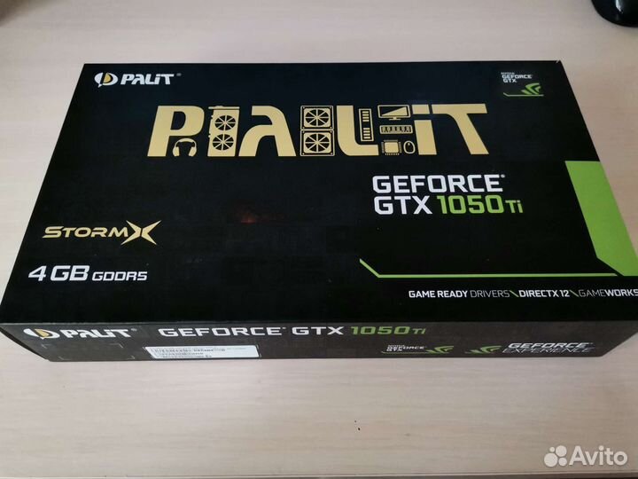 Видеокарта Palit GeForce GTX 1050ti