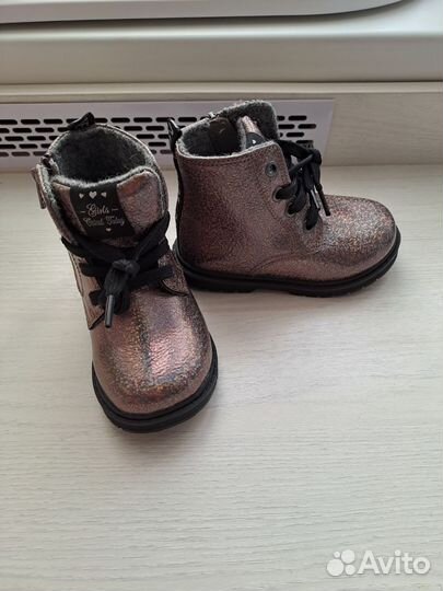 Ботинки на девочку 23 размер