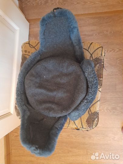 Шапка ушанка военная б/у