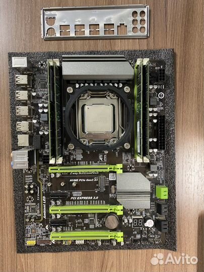 Материнская плата LGA2011 с Xeon E5 2689