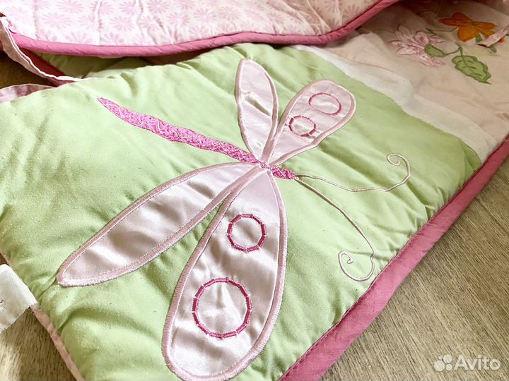 Бортики в детскую кроватку