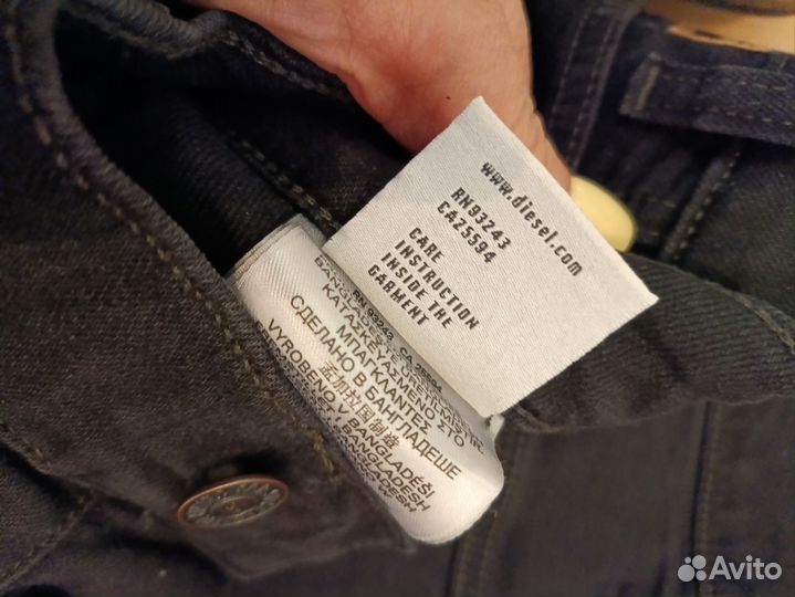 Новые Джинсы Diesel оригинал 36/32