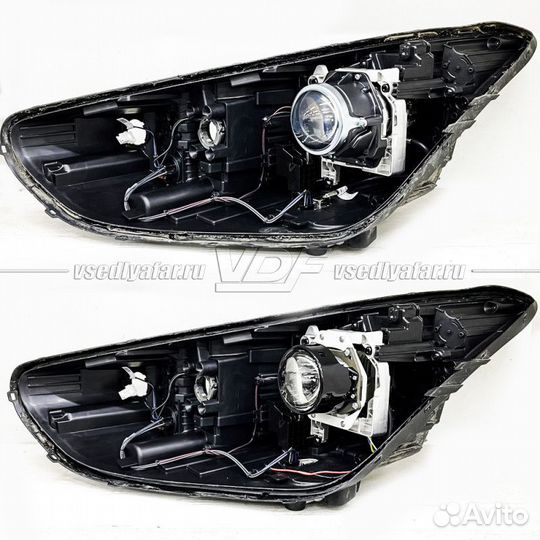 Переходные рамки для замены линз в фарах Hyundai G