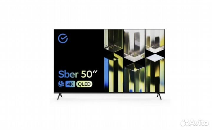 Телевизор Sber SDX-50UQ5230T Qled SMART TV Новый