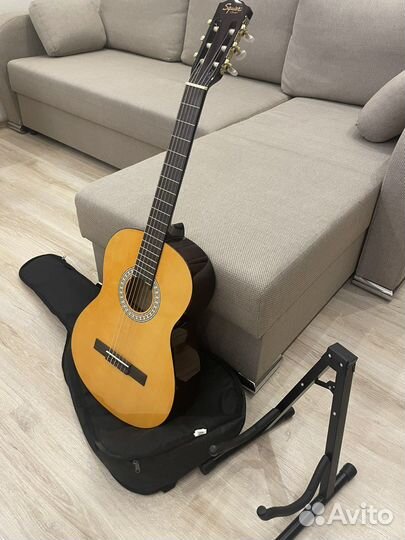 Классическая гитара fender squier SA-150N