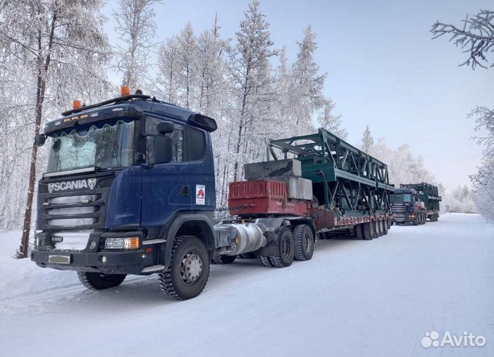 Перевозки негабаритных грузов