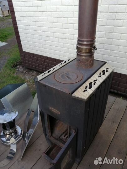 Чугунная печь камин бу