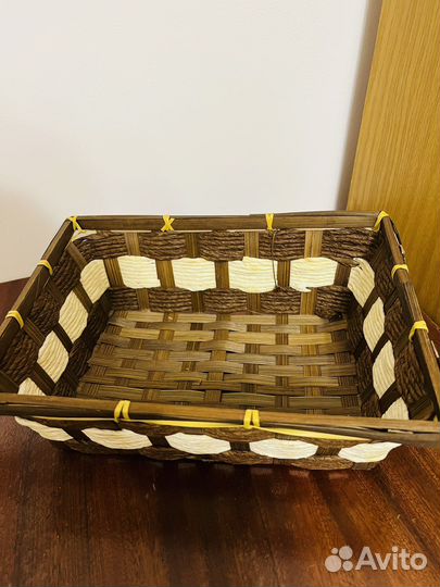 Плетеные корзинки для хранения