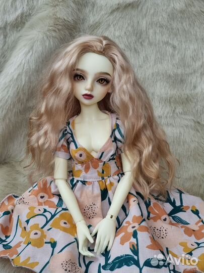 Парик для bjd 1/4