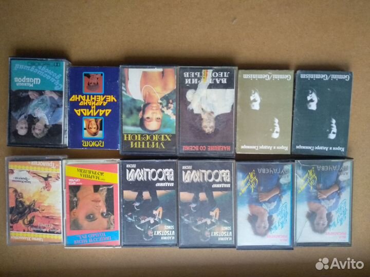 Аудиокассеты ф-мы Мелодия,мк 60