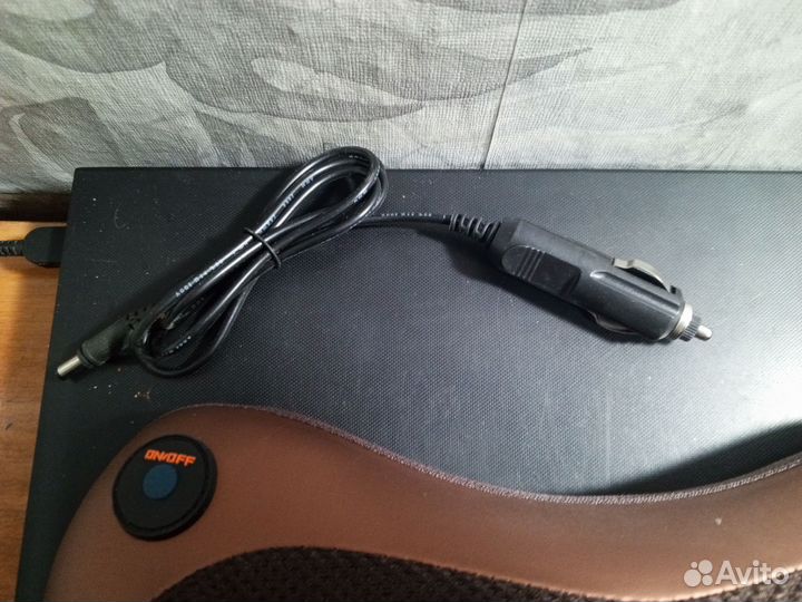 Массажная подушка с ик-подогревом 8-роликов