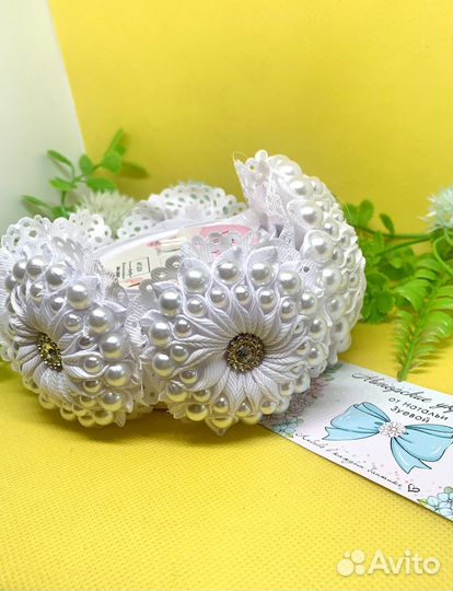 Повязка на гульку, резинка на шишку