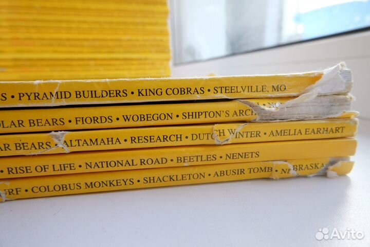 National Geographic на английском 1998-2001 (5 шт)