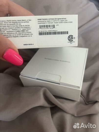 Apple Airpods 3 Magsafe наушники