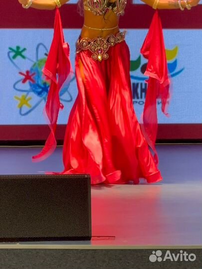 Юбка с рукавами для восточных танцев