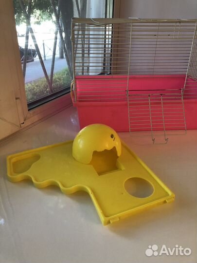 Клетка для грызунов пластиковая