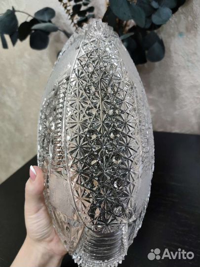 Салатник хрустальный